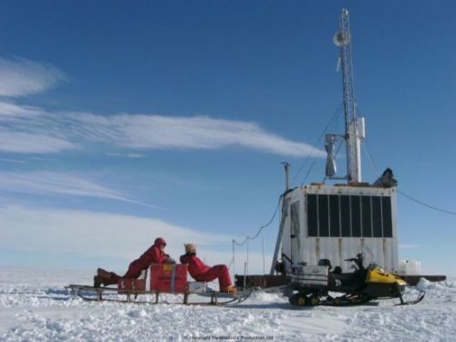 Windside WS-0,30A8 wind turbine producing power for a research station in Antarctica